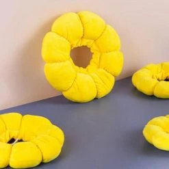 Sortie 😉 Wewoo 2 PCS Pet Supplies Cat Headgear Cat Toy Anneau anti-morsure, L (jaune d'or) 👍 -Bon plan Animalerie Soldes 3615615257540 6