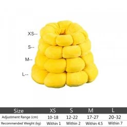 Sortie 😉 Wewoo 2 PCS Pet Supplies Cat Headgear Cat Toy Anneau anti-morsure, L (jaune d'or) 👍 -Bon plan Animalerie Soldes 3615615257540 7