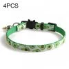 Les meilleures critiques de 🔥 Wewoo Collier de chat de fruits de sangle d'animal familier de 4 PCS avec le collier d'animal familier de cloche d'accessoires de fruits, taille: 1x28cm (a 🥰