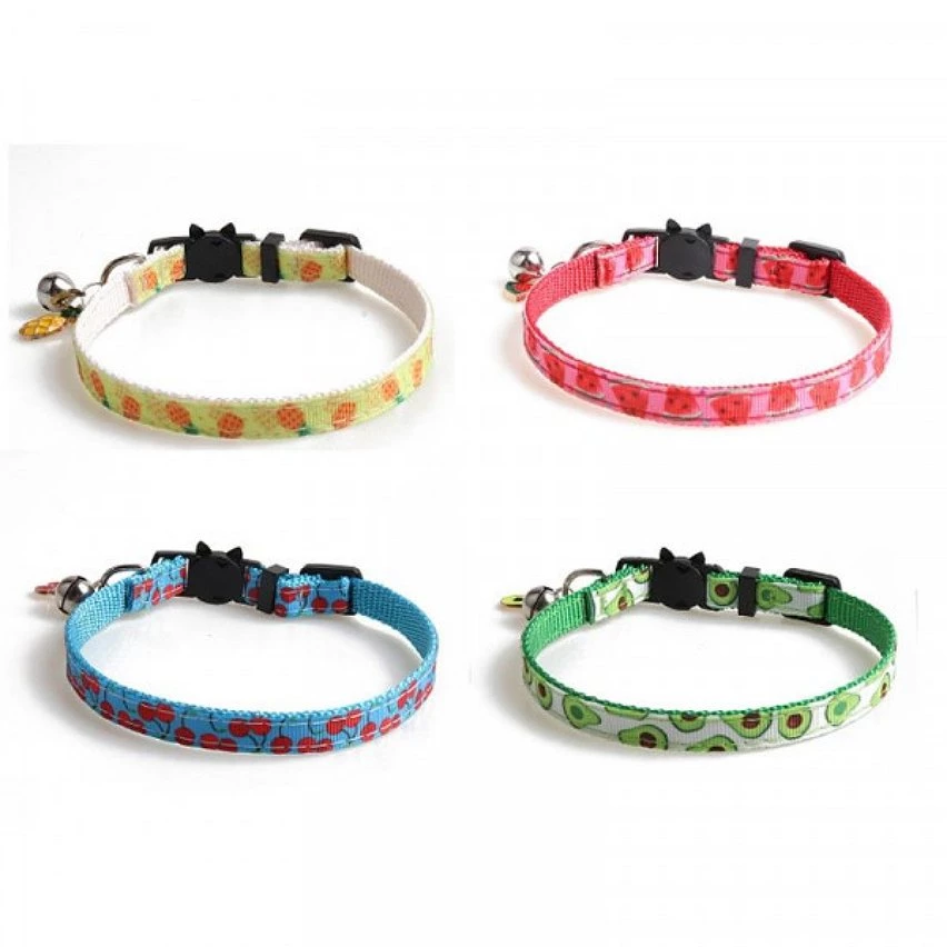 Les meilleures critiques de 🔥 Wewoo Collier de chat de fruits de sangle d'animal familier de 4 PCS avec le collier d'animal familier de cloche d'accessoires de fruits, taille: 1x28cm (a 🥰 4 Les meilleures critiques de 🔥 Wewoo Collier de chat de fruits de sangle d'animal familier de 4 PCS avec le collier d'animal familier de cloche d'accessoires de fruits, taille: 1x28cm (a 🥰 – Image 2