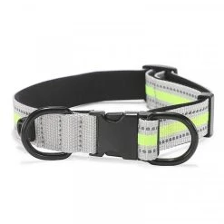 Vente flash 🔔 Wewoo Collier en nylon réfléchissant pour chien, S (boucle noire verte) 😍
