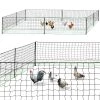 Tout neuf 🔥 IDMARKET Kit clôture filet à poules 24 M avec porte 9 piquets double pointe 🎉 -Bon plan Animalerie Soldes 3662897021192 1