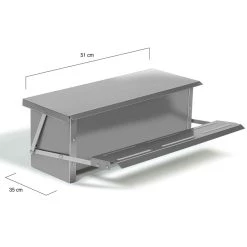 Meilleure vente 👏 IDMARKET Mangeoire XXL pour poules distributeur automatique à pédale en acier 10 KG 🧨 12 Meilleure vente 👏 IDMARKET Mangeoire XXL pour poules distributeur automatique à pédale en acier 10 KG 🧨 -Bon plan Animalerie Soldes 3662897037902 5