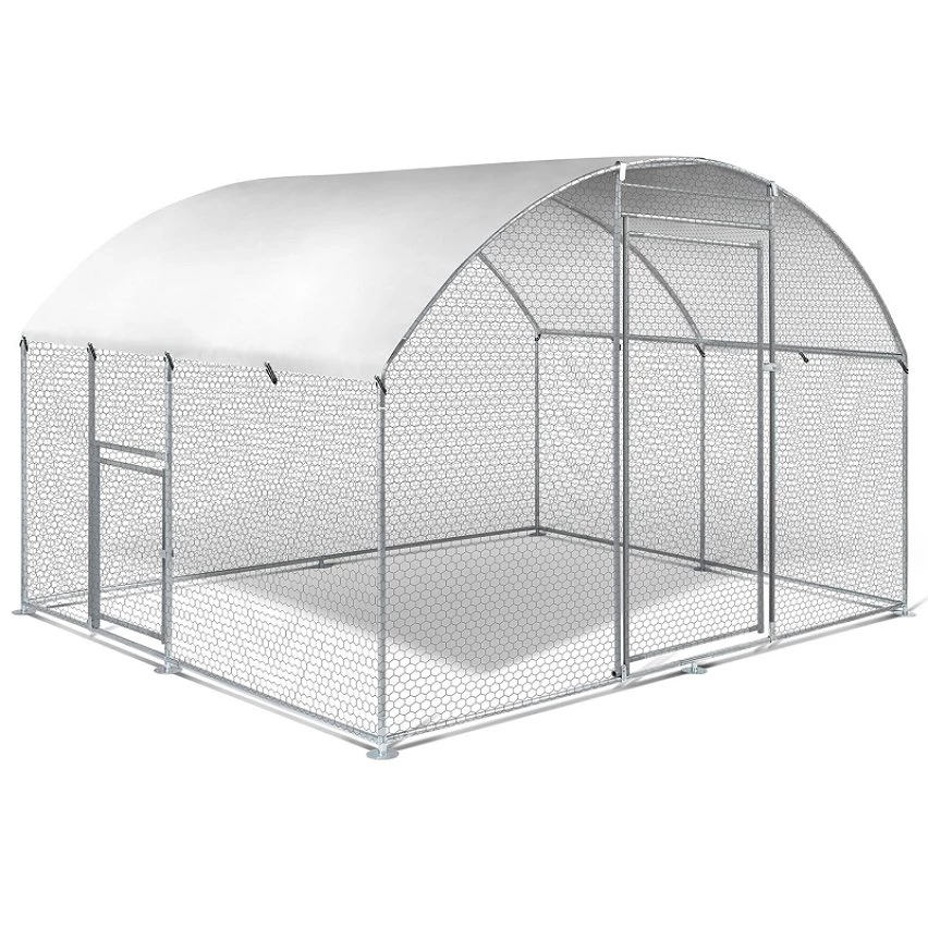 Top 10 👏 IDMARKET Enclos poulailler dôme 7,5 m² parc grillagé 3x2,5 M avec porte latérale ✔️ 3 Top 10 👏 IDMARKET Enclos poulailler dôme 7,5 m² parc grillagé 3x2,5 M avec porte latérale ✔️