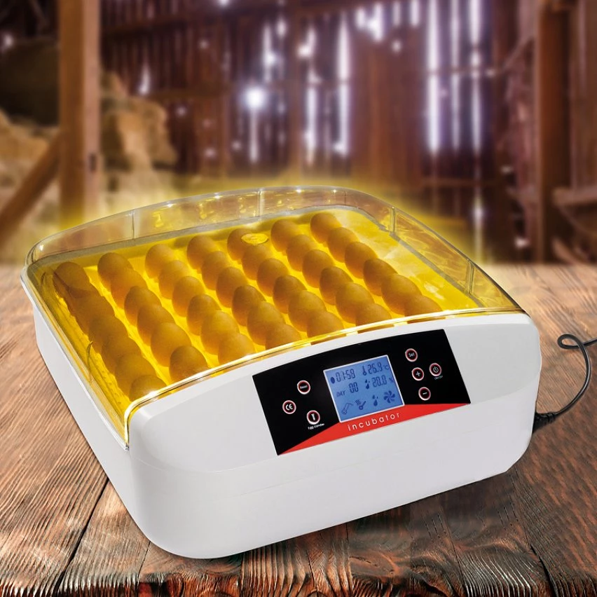 Bon marché 🌟 IDMARKET Couveuse PRO automatique 56 oeufs éclairés incubateur autonome avec LED mire oeufs ⌛ 4 Bon marché 🌟 IDMARKET Couveuse PRO automatique 56 oeufs éclairés incubateur autonome avec LED mire oeufs ⌛ – Image 2