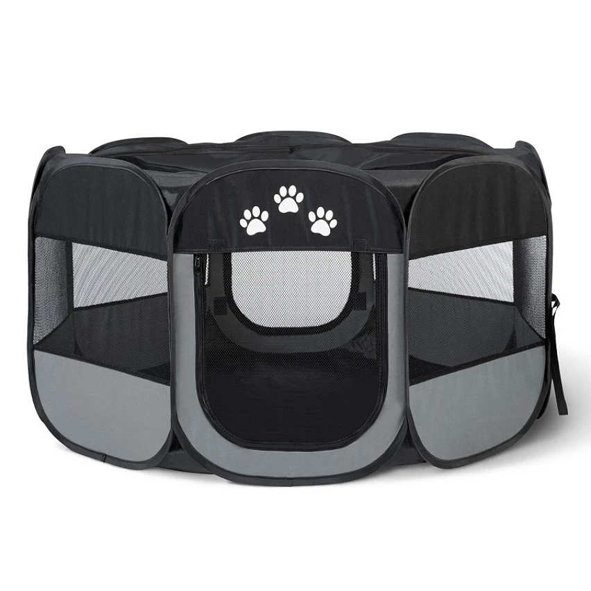 Tout neuf 😍 IDMARKET Enclos pliable pour animaux parc chien et chat 110 x 110 x 64 CM ⌛ 3 Tout neuf 😍 IDMARKET Enclos pliable pour animaux parc chien et chat 110 x 110 x 64 CM ⌛