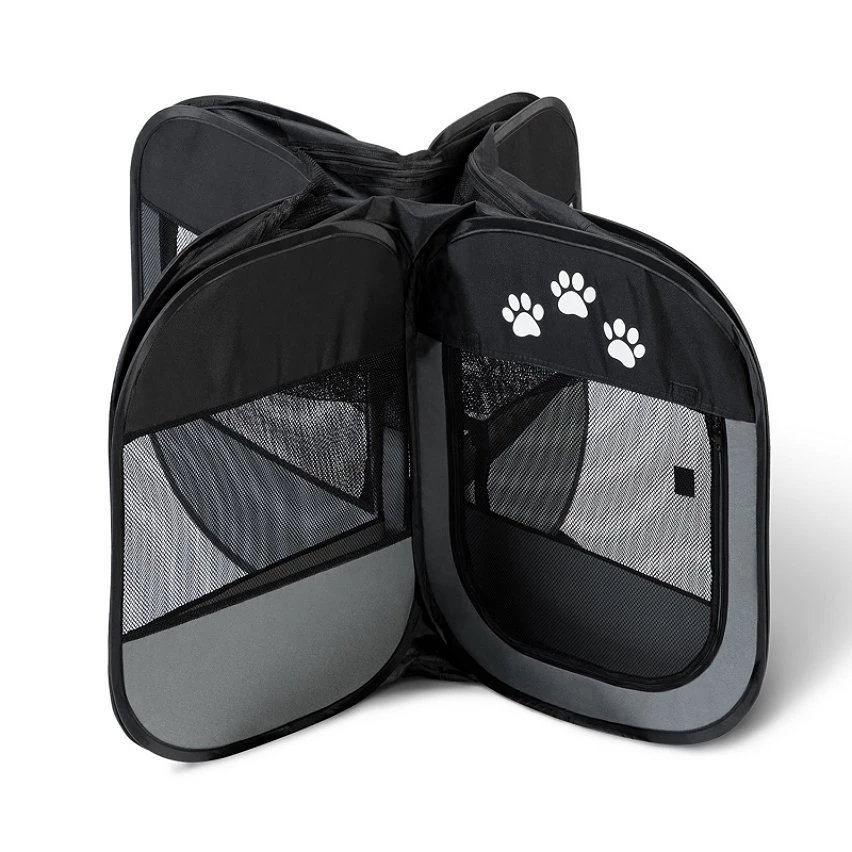 Tout neuf 😍 IDMARKET Enclos pliable pour animaux parc chien et chat 110 x 110 x 64 CM ⌛ 5 Tout neuf 😍 IDMARKET Enclos pliable pour animaux parc chien et chat 110 x 110 x 64 CM ⌛ – Image 3