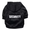 De gros ⌛ Totalcadeau Sweat déguisement pour animal de compagnie Security chien et chat 🎁