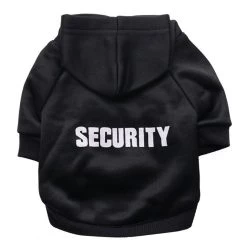 De gros ⌛ Totalcadeau Sweat déguisement pour animal de compagnie Security chien et chat 🎁