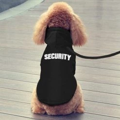 De gros ⌛ Totalcadeau Sweat déguisement pour animal de compagnie Security chien et chat 🎁 -Bon plan Animalerie Soldes 3664996338904 3