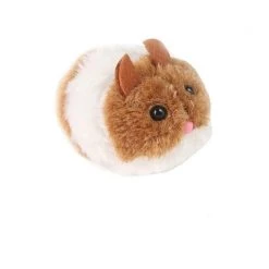 Meilleure vente ✨ Totalcadeau Hamster vibrant jouet pour chat fonctionnant sans pile marron 🔥