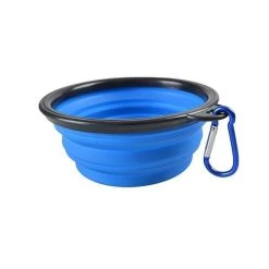 Les meilleures critiques de 💯 Totalcadeau Gamelle rétractable en silicone 1L pour chien avec mousqueton bleu ✨