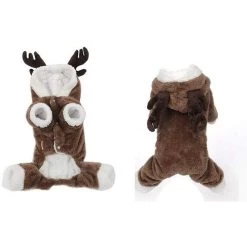 Meilleur prix 🧨 Totalcadeau Combinaison de Renne pour Chien deguisement costume 👏 -Bon plan Animalerie Soldes 3664996339260 3