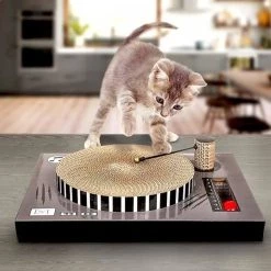 Offres 🔥 Totalcadeau Griffoir Platine de DJ pour chat jeu 🎉 -Bon plan Animalerie Soldes 3664996339413 3
