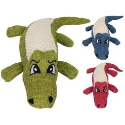 Les meilleures critiques de 🛒 Totalcadeau Jouet pour Chien Crocodile à mordiller et couineur bleu ✔️ -Bon plan Animalerie Soldes 3664996380934 4 1