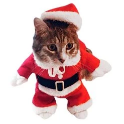 Tout neuf 🎉 Totalcadeau Costume de Noel pour petit chien et chat deguisement vetement animal 😀