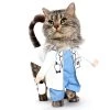 Meilleure vente 👍 Totalcadeau Costume pour chat et petite chien docteur deguisement vetement animal ⌛ -Bon plan Animalerie Soldes 3664996383638 1