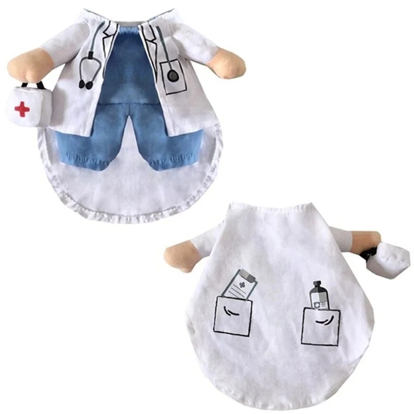 Meilleure vente đ Totalcadeau Costume pour chat et petite chien docteur deguisement vetement animal â 4 Meilleure vente đ Totalcadeau Costume pour chat et petite chien docteur deguisement vetement animal â â Image 2