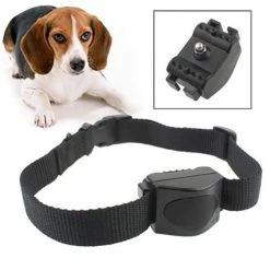 Remise 😉 Collier Anti-Aboiement Étanche Électrique Toute Taille de Chien Vibrant Noir - YONIS 🔔