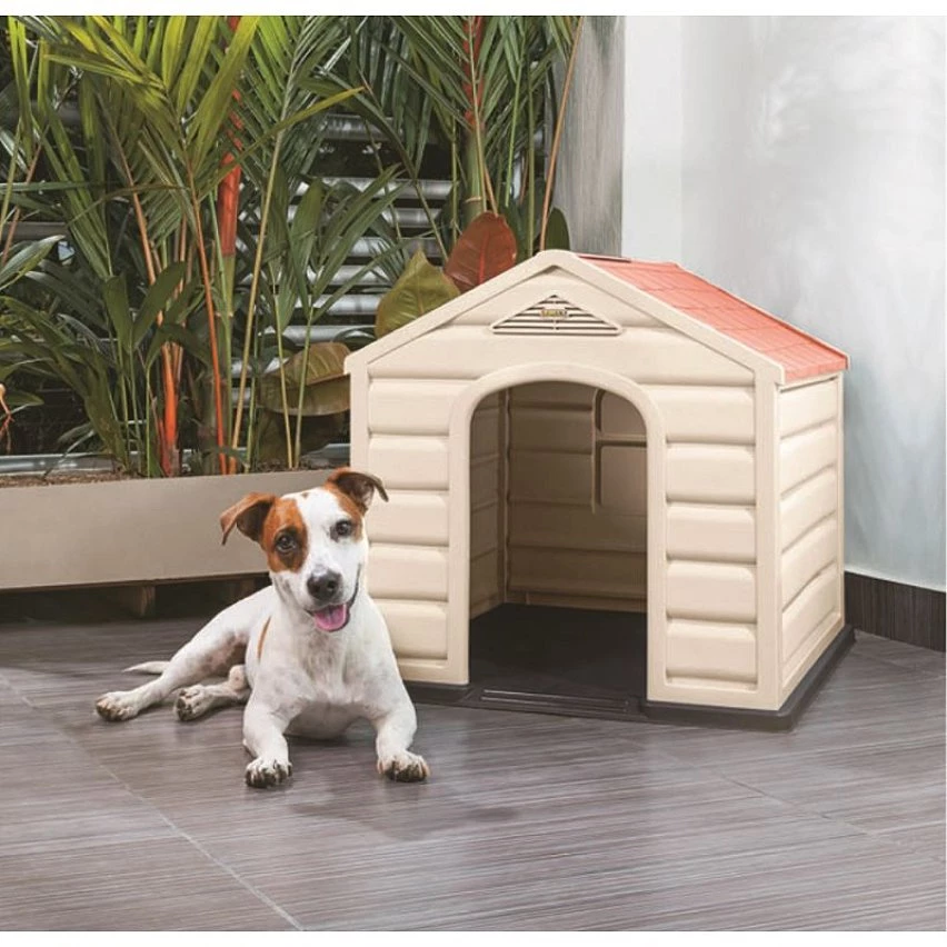Nouveau 👍 Dogstyle Niche pour Chien PUPPY 68 X 61 X 58 CM Polypropylène Confort thermique Intérieure/Extérieure Montage Rapide 😉 4 Nouveau 👍 Dogstyle Niche pour Chien PUPPY 68 X 61 X 58 CM Polypropylène Confort thermique Intérieure/Extérieure Montage Rapide 😉 – Image 2