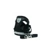 Budget 😉 Passionimaux59 Harnais Souple Respirant Réfléchissant + Laisse pour Chien Chiot Chat - Noir - XS 🔔 -Bon plan Animalerie Soldes 3701491701069 1 1