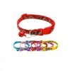 De gros 😀 Passionimaux59 Collier Nylon Réfléchissant pour Chat Petit Chien Chiot Motif Camouflage Avec Grelot - Rouge 🔔