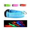 Vente flash 🛒 Passionimaux59 Collier Nylon Lumineux à Led pour Chien Chat Sécurité Nuit Réglable - Bleu/ bleu foncé - XL 🔔