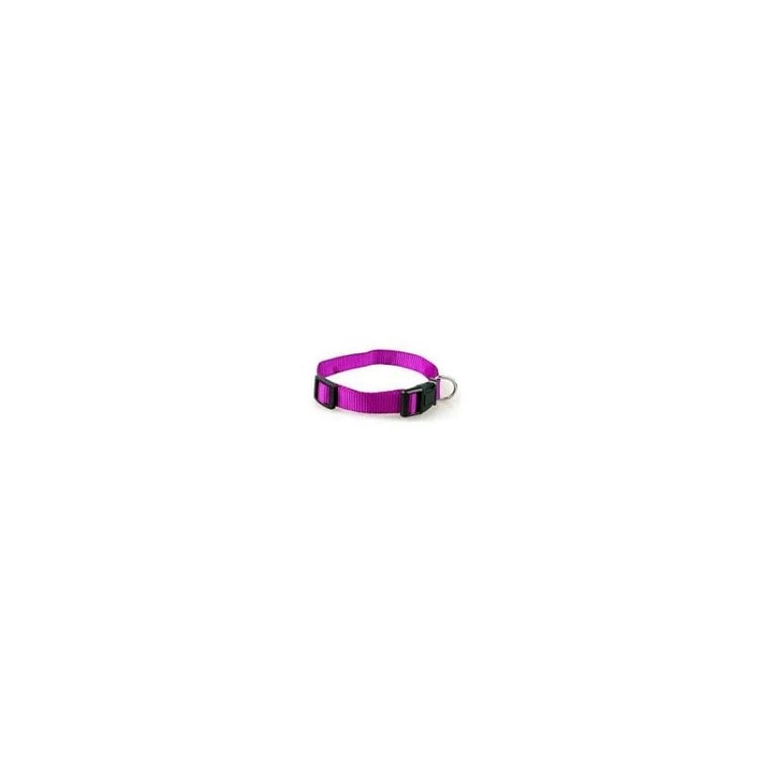 Remise 👍 Passionimaux59 Collier Nylon pour Chien Chat Chiot Réglable - Violet - S ⭐ 4 Remise 👍 Passionimaux59 Collier Nylon pour Chien Chat Chiot Réglable - Violet - S ⭐ – Image 2