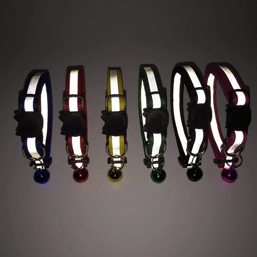 Offres 😀 Passionimaux59 Collier Nylon Réfléchissant Anti Étranglement Pour Chat Chaton avec Grelot - Bleu Clair ⭐ 7 Offres 😀 Passionimaux59 Collier Nylon Réfléchissant Anti Étranglement Pour Chat Chaton avec Grelot - Bleu Clair ⭐ – Image 5