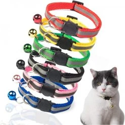 Offres 😀 Passionimaux59 Collier Nylon Réfléchissant Anti Étranglement Pour Chat Chaton avec Grelot - Bleu Clair ⭐ 14 Offres 😀 Passionimaux59 Collier Nylon Réfléchissant Anti Étranglement Pour Chat Chaton avec Grelot - Bleu Clair ⭐ -Bon plan Animalerie Soldes 3701491702790 6