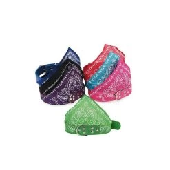 Sortie 🎁 Passionimaux59 Collier Cuir PU avec Bandana pour Chien ou Chat - Bleu Foncé - L ⭐ -Bon plan Animalerie Soldes 3701491703254 3 6