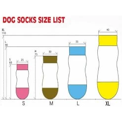 Remise 👍 Passionimaux59 Lot de 4 Chaussettes Anti Glisse Pour Chien Chiot Chat Confortable Antidérapante - Lacets - L 🔔 -Bon plan Animalerie Soldes 3701491705159 4