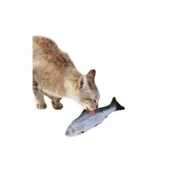 Acheter 😀 Passionimaux59 Jouet Pour Chat Poisson avec herbe à chat Cataire Saveur Menthe antistress 😉 -Bon plan Animalerie Soldes 3701491705937 3