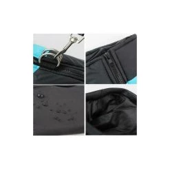 Promo ⭐ Passionimaux59 Manteau Doudoune Matelassé Imperméable Pour Chien Chat Hiver - Bleu/ bleu foncé - 3XL 😉 -Bon plan Animalerie Soldes 3701491706255 5 17