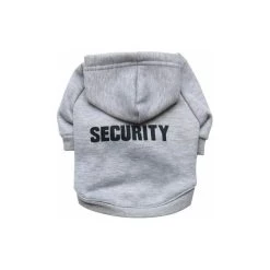 Offres ⭐ Passionimaux59 Pull Sweat Security Molletonné Chaud pour Chien ou Chat Taille du XS à L Vêtement Confort - Gris - L 👍 -Bon plan Animalerie Soldes 3701491706316 1