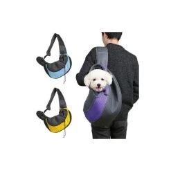 Promo 🎁 Passionimaux59 Sac de Transport Bandoulière pour Petit Chien Chat Sortie Promenade - Vert - L 🔔 -Bon plan Animalerie Soldes 3701491707429 3