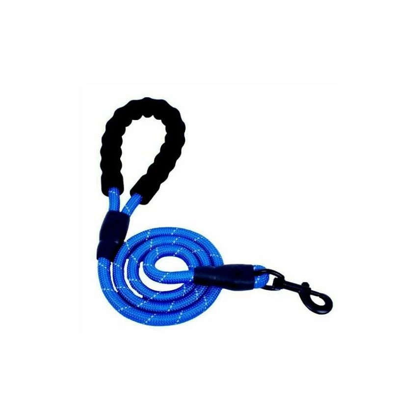 Meilleur prix 🎉 Passionimaux59 Laisse Chien Corde Nylon Solide Poignée Rembourrée Réfléchissante Sortie - Bleu Foncé ✔️ 4 Meilleur prix 🎉 Passionimaux59 Laisse Chien Corde Nylon Solide Poignée Rembourrée Réfléchissante Sortie - Bleu Foncé ✔️ – Image 2