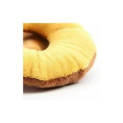 Vente flash 😉 Passionimaux59 Jouet pour Chien Chat Donuts Anneau Sonore à Mâcher et Lancer en Peluche - Bleu/ bleu foncé 😍 -Bon plan Animalerie Soldes 3701491708259 4 1