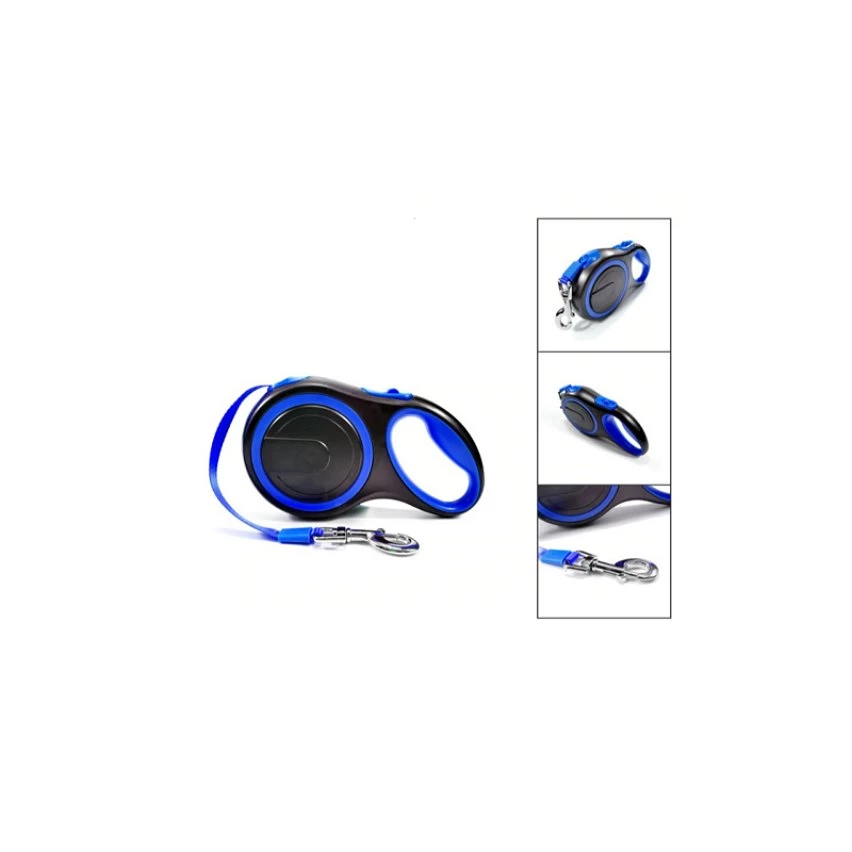 Meilleure vente 😍 Passionimaux59 Laisse à Enrouleur Rétractable Automatique Pour Chien Chat en Nylon - Bleu/ bleu foncé 🛒 5 Meilleure vente 😍 Passionimaux59 Laisse à Enrouleur Rétractable Automatique Pour Chien Chat en Nylon - Bleu/ bleu foncé 🛒 – Image 3