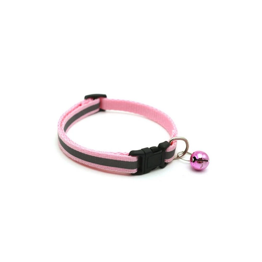 Acheter 💯 Passionimaux59 Collier Nylon réfléchissant pour Chat petit Chien avec Grelot - Rose 🤩 3 Acheter 💯 Passionimaux59 Collier Nylon réfléchissant pour Chat petit Chien avec Grelot - Rose 🤩