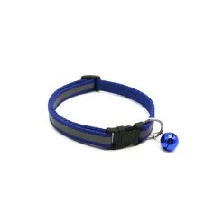 Meilleure vente 😍 Passionimaux59 Collier Nylon réfléchissant Pour Chien Chat Chaton Chiot avec Grelot Large 1,5CM - Bleu Clair 🛒 11 Meilleure vente 😍 Passionimaux59 Collier Nylon réfléchissant Pour Chien Chat Chaton Chiot avec Grelot Large 1,5CM - Bleu Clair 🛒 -Bon plan Animalerie Soldes 3701491710603 2 1