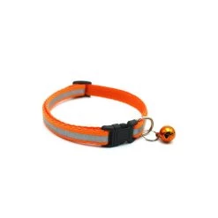 Top 10 😀 Passionimaux59 Collier Nylon réfléchissant pour Chat petit Chien avec Grelot - Orange ✨