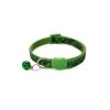 Vente flash ⌛ Passionimaux59 Collier nylon réfléchissant camouflage anti-étranglement Grelot chat chaton - Vert 🎁 -Bon plan Animalerie Soldes 3701491711105 1
