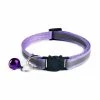 Meilleure vente ✨ Passionimaux59 Collier Nylon Réfléchissant Anti Étranglement Pour Chat Chaton avec Grelot - Violet 🥰 -Bon plan Animalerie Soldes 3701491711259 1