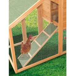 Budget 😍 Poulailler bi-corps 5-8 poules - po2309 - habrita 😀 -Bon plan Animalerie Soldes 3760161072328 3