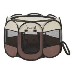 Meilleur prix 👍 Parc pliable Telford pour animaux de compagnie 58 x 91 x 91 cm [en.casa] ⭐ -Bon plan Animalerie Soldes 4059438680083 3