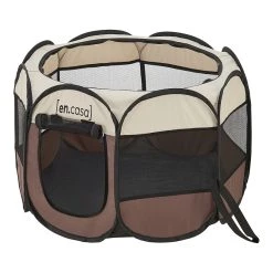 Meilleur prix 👍 Parc pliable Telford pour animaux de compagnie 58 x 91 x 91 cm [en.casa] ⭐ -Bon plan Animalerie Soldes 4059438680083 5