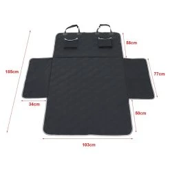 Nouveau 💯 Housse de protection de coffre Wolverhampton pour chien 185 x 171 cm [en.casa] 🥰 -Bon plan Animalerie Soldes 4059438680113 4