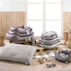 De gros ❤️ Paris prix Coussin pour Chien & Chat Déco "Eco Blu" 100cm Noisette 💯 -Bon plan Animalerie Soldes 5060750523452 4