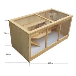 Grosses soldes ⌛ Xxl Grande Cage pour Hamsters Petits Rongeurs Souris Rats Bois. 🧨 -Bon plan Animalerie Soldes 7890989014319 4
